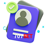 Tornar-se um membro do 707BET é muito simples